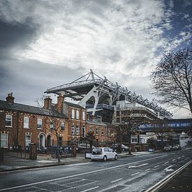 Stade au-dessus de la rue sur La Photographie Utréchoise