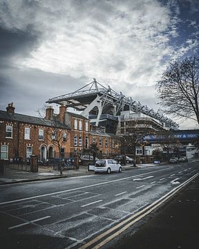 Stade au-dessus de la rue