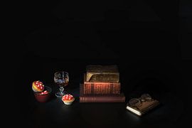 Still life with Caravaggio light