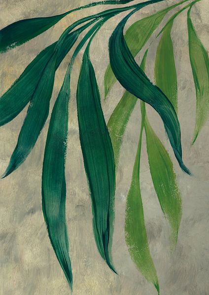 Viau cascading leaves by Rosana Laiz Blursbyai