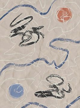 The Sun, The Moon and Three Rivers by Francina