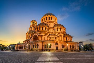 Cathédrale Alexandre Nevski à Sofia, Bulgarie sur Michael Abid