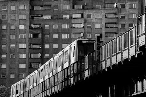 Metro in de metropool Berlijn