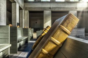 Koorboeken in klooster Mamelis