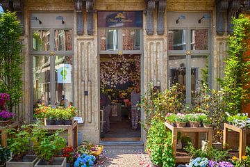 Magasin de fleurs à Louvain