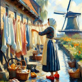 Large laundry by Kay Weber