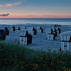 Strandromantiek in de avond in Boltenhagen van Momentaufnahme | Marius Ahlers