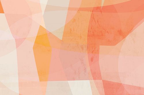 Rustige blokken in warme kleuren