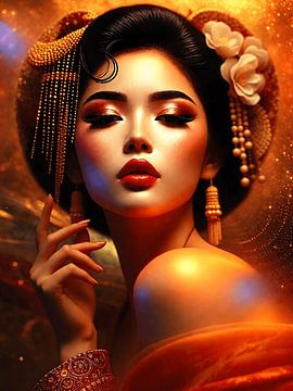 Geisha von Jolique Arte