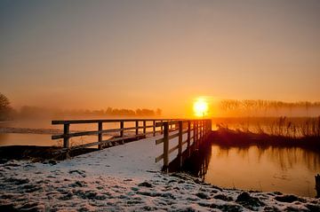 Netherlands Avenhorn winter van Marc Hollenberg