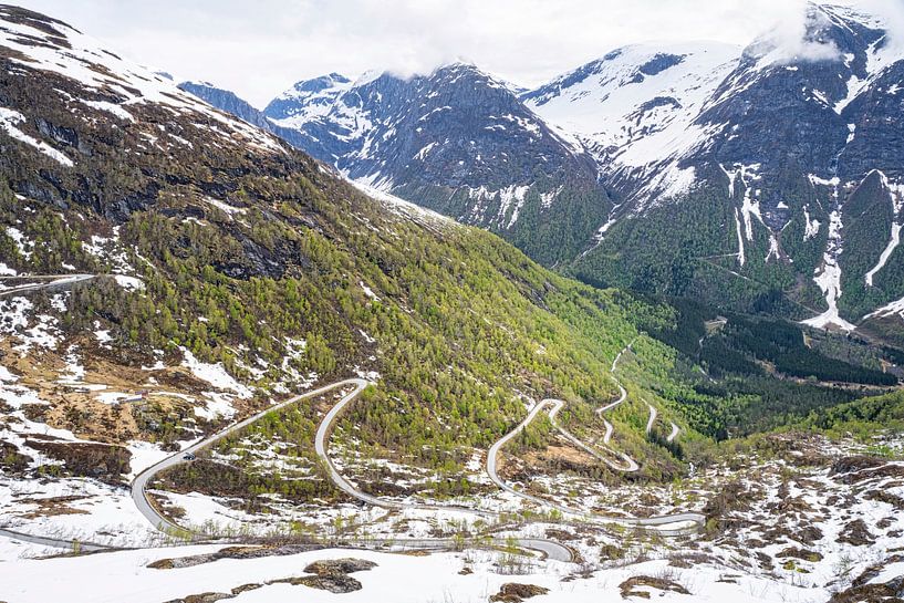 Route Gaularfjellet, Norvège par Rietje Bulthuis
