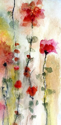 bloemengeur 1 van Claudia Gründler