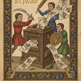 Scriptorium of Restoration by Retrotimes