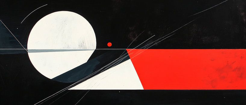 Geometrie der Stille im Schatten von Poster Art Shop