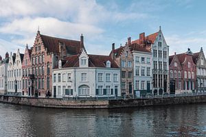 Brügge - Spiegelrei - Historische Fassaden