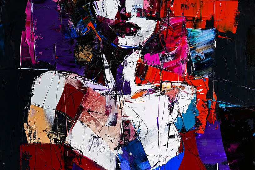 Digital abstract artwork by Egon Zitter