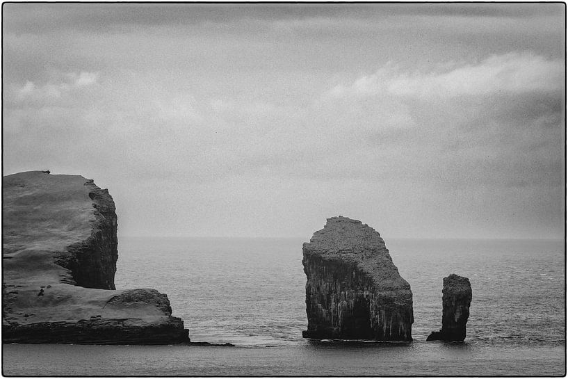 Rocks in the North Atlantic by Thomas Heins