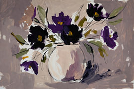 Stille Blüte von Art & Soul Creations