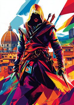 Pop Art Assassin: The Colors of Stealth and Style
