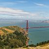Golden Gate Bridge und San Francisco von Dirk Jan Kralt