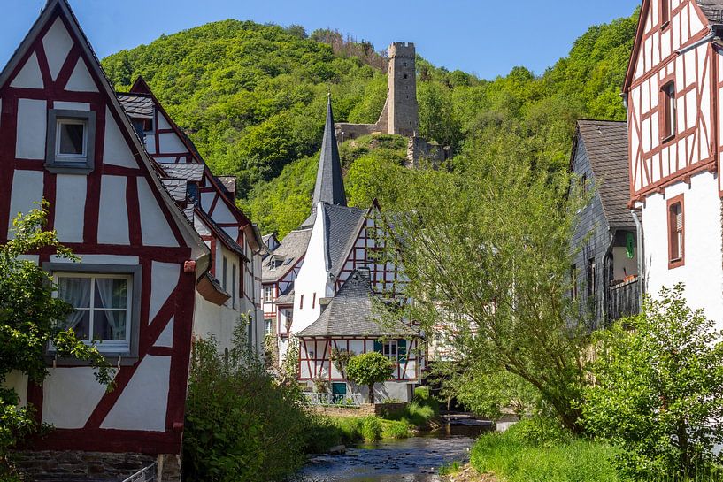 View of the picturesque village of Monreal by Reiner Conrad