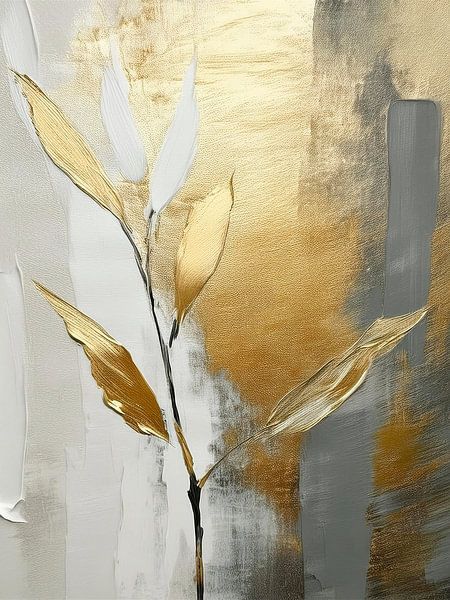 Zusammenfassung: Goldstrukturen -4 von Studio Pieternel