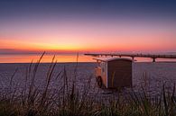 Strand von Scharbeutz an der Ostsee zum Sonnenaufgang. von Voss Fine Art Fotografie Miniaturansicht