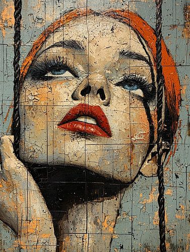 portrait elegant woman