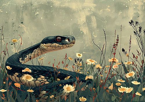 In de schaduw van de natuur: de slang in zijn element