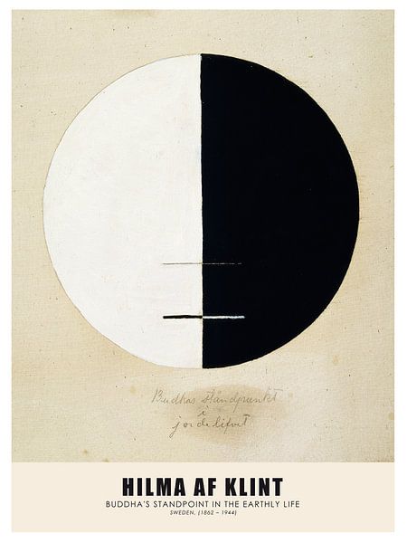 Hilma AF Klint - Point de vue de Budda par Old Masters