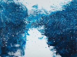 Blue River - Rivière bleue - fiume azzurro sur Sonja Lechner