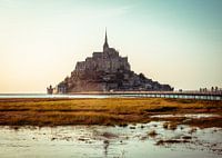 Sonnenuntergang am Mont St. Michel
