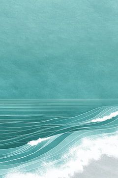 A Quiet Wave by Thea