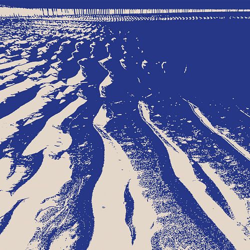 Suna - Sand Pattern Grafikdruck