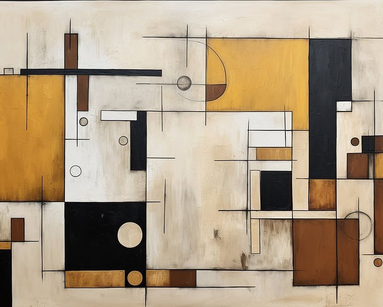 Harmony | Abstract Geometric by Abstract Painting