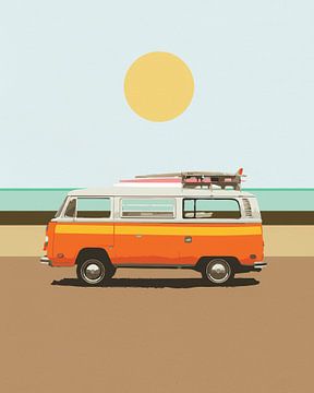 Road Trip 1 van Dan Hobday