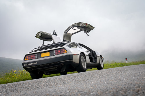 DeLorean in Irish mist