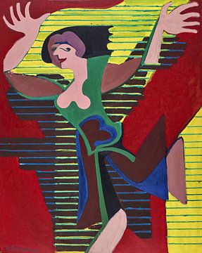 Leaping Dancer, Gret Palucca, Ernst Ludwig Kirchner