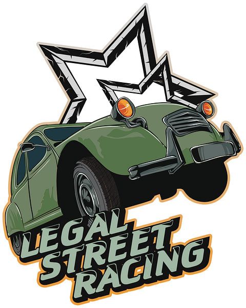 ENTE - 2CV - Legal Street Racing by ADLER & Co / Caj Kessler