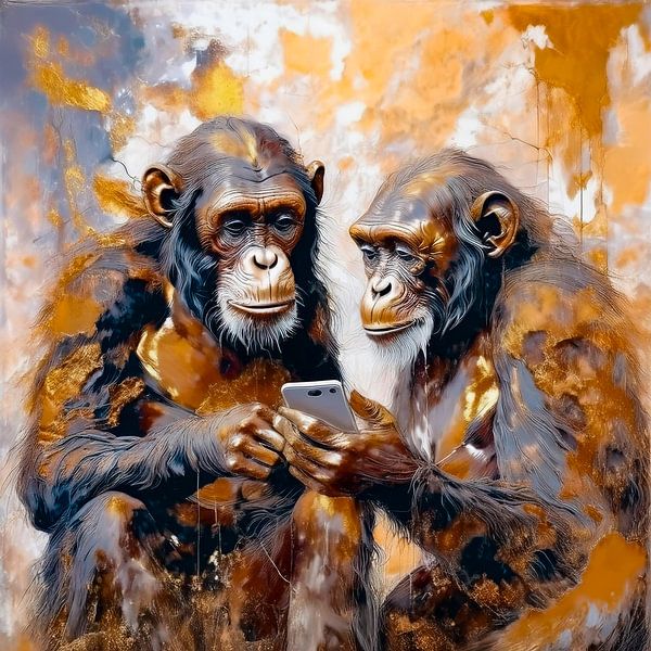 the mobile phone and ............ by Marjolein Deelen