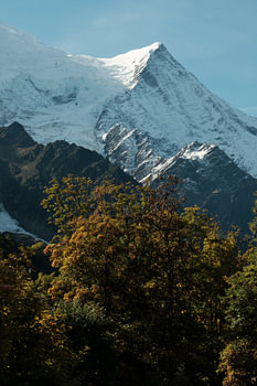 Herfst op de Mont Blanc