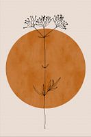 Japanische botanische Blume auf Terra no. 8