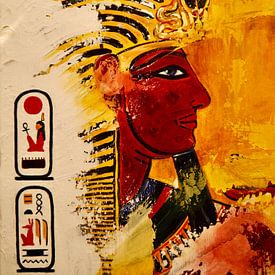 Farao Sethos I, Oud Egypte van Anja Semling