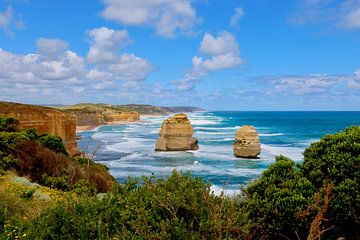 Twelve Apostles, Great Ocean Road Australie van Laura Krol