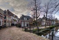 Muurhuizen und Kortegracht historisch Amersfoort von Watze D. de Haan Miniaturansicht