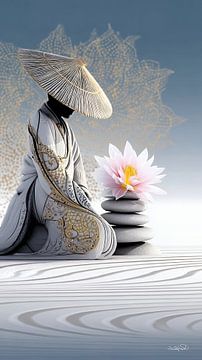 ZEN - Buddhism - Buddha - Buddha by Gelissen Artworks
