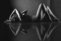 Artistiek boudoir Kunst vrouwenlichaam