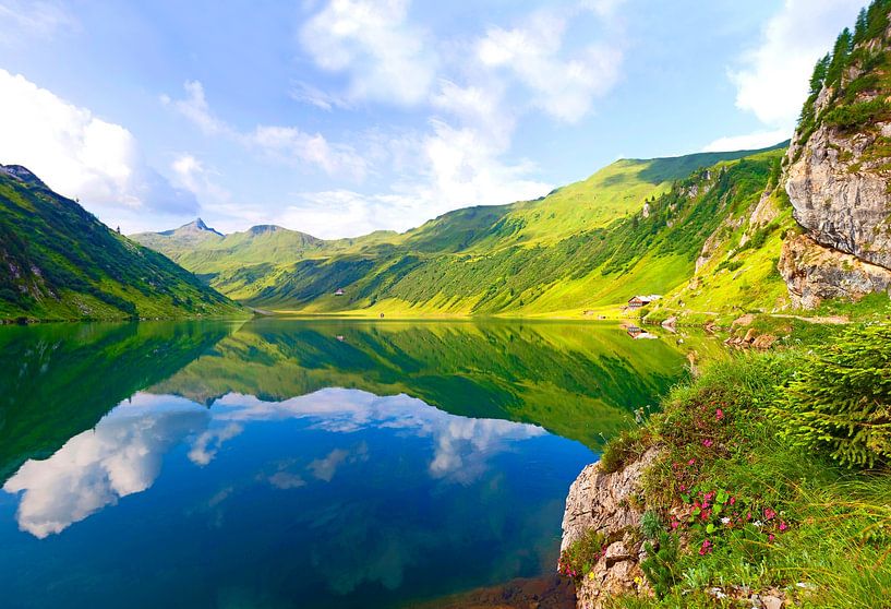Reflection at Tappenkarsee by Christa Kramer