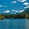 L'été au lac Hintersee à Ramsau sur Thomas Riess