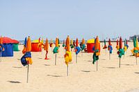 Bunte Sonnenschirme